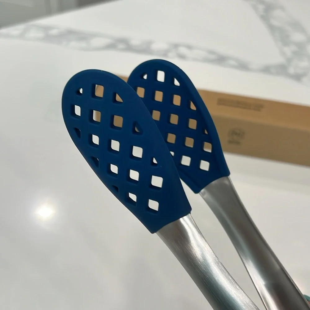 Princess House Navy Tongs